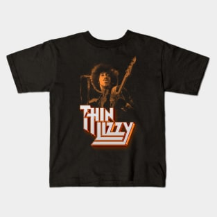 Thin Lizzy Classic Potrait Kids T-Shirt